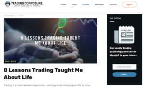Trading Composure With Yvan Byeajee Blog