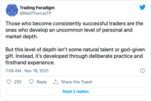 Trading Paradigm Tweet 11:19