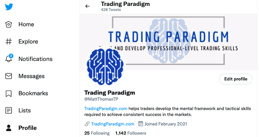 Top 20 Trading Paradigm Tweets of 2021 – @MattThomasTP