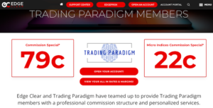 EdgeClear and TradingParadigm