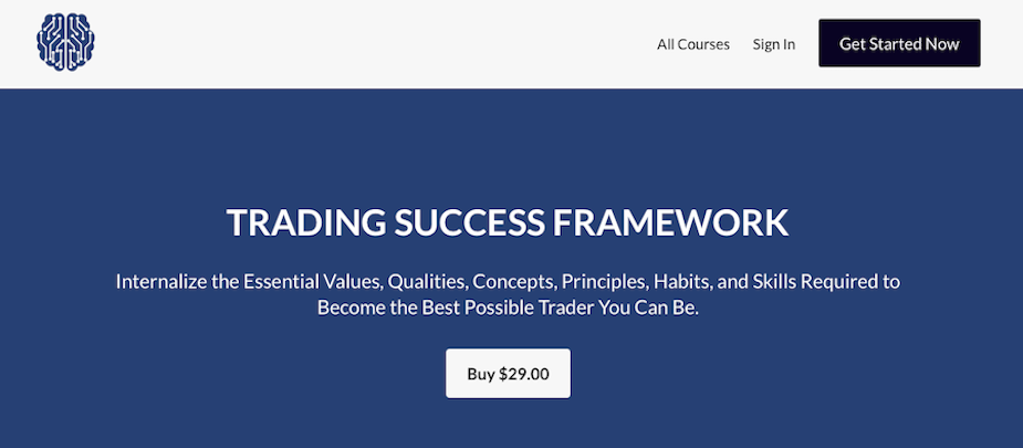 Trading Success Framework Course Trading Paradigm