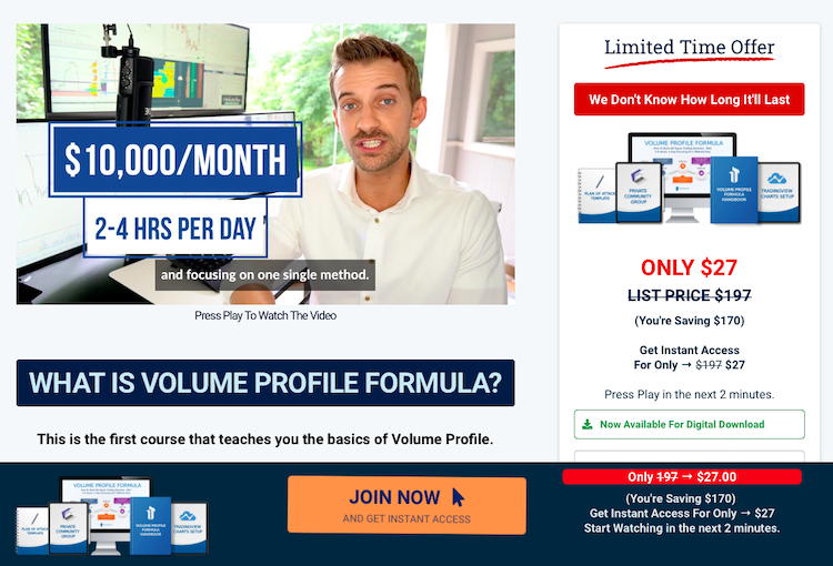 Is Volume Profile Formula a Scam? [Personal Review]